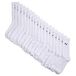 PUMA unisex 9P chaussettes crew blanc