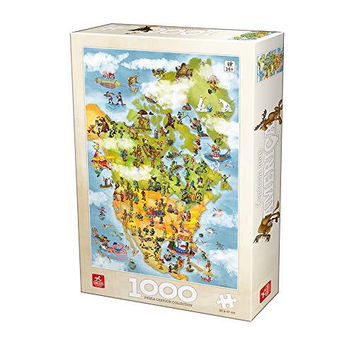 Deico Games 76779 Cartoon Puzzel Multicolor