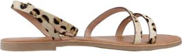 Les tropeziennes par M. Belarbi M. Belardi Hanak Leren Sandalen Dames Bruin