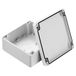 RS PRO Polycarbonaat behuizing grijs buitenmaat 134,75 x 134,75 x 60,1mm IP67