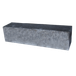 Gardenlux Palissade block 60x15x15 cm grijs/zwart