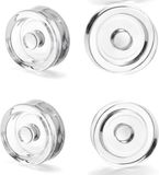 Merkloos Set van 4 glazen gewichten voor fermentatie, ideaal voor het inleggen van komkommers en het conserveren in weckpotten, diameter 7 cm