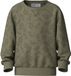 NAME IT Jongens Sweater Lange Mouw Katoen/Polyester Kaki Print Maat 116