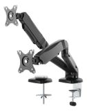 Deltaco ARM-1300 flat panel bureau steun 81,3 cm (32") Zwart