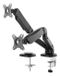 Deltaco ARM-1300 flat panel bureau steun 81,3 cm (32") Zwart