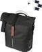 Basil City Fiets Shopper MIK Studs - 14-16L - Zwart - Waterafstotend - Reflectiedetails