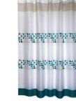 MSV Douchegordijn – Waterdicht en Anti-Schimmel Douchegordijn met Antibacteriële Coating – 100% Polyester – Made in Europe