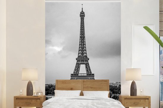 Nr1Wallpaper Behang - Fotobehang De oude Eiffeltoren - Breedte 155 cm x hoogte 240 cm