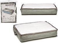 Kipit Opbergtas 80 x 45 x 15 cm Kleding Grijs (24 Stuks)