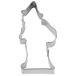 Staedter Kerstman Cookie Cutter 13,5 x 8,5 x 3 cm, Roestvrij staal