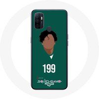 Maniacase Hoesje voor Oppo A53 Squid Game Ali Abdul nummer 199