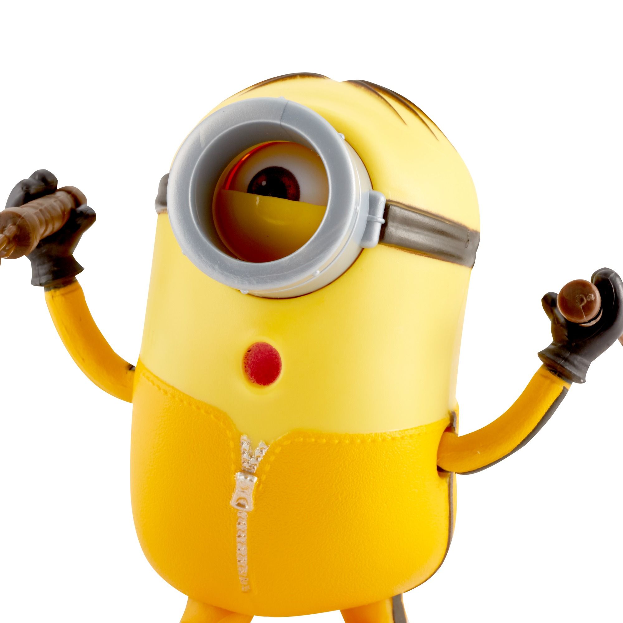 Minions Nunchaku's Zwaaiende Stuart - Speelgoedfiguur - Meerkleurig