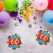 Bellatio Decorations Bierviltjes 60 jaar - 50 stuks - multicolor