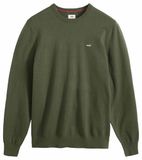 Levi's Lightweight Housemark Sweater Heren Groen