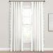 Lush Decor Coastal Chic Scallop Edge raamgordijnpaneel paar, 52" B x 84" L, Blush & Off-White