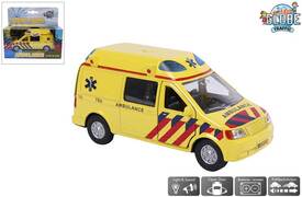 Kids Globe Traffic ambulance met licht en geluid