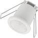 Ledvion Détecteur de mouvement Blanc Encastré Interrupteur crépusculaire IP20 Portée 360° 8m Capteur de lumière