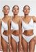 Urban Classics Rip Tanga 3-Pack String Femme Blanc XL