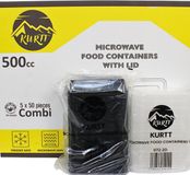 KURTT 100 stuks, 500ml Meal prep bakjes
