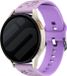Strap-it Flower Sportbandje Siliconen 20mm Lavendel & Paars