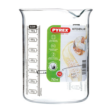 Pyrex Classic Kitchen Lab maatglas 0 75 l