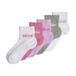 adidas Performance sokken - set van 5 wit/grijs/roze