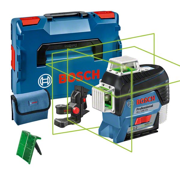 Bosch GLL 3-80 CG Professional Laser Level - 12V - IP54