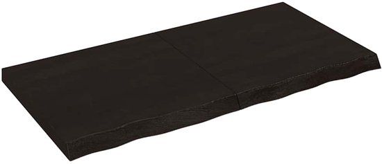 vidaXL Wandschap Eiken Donkerbruin