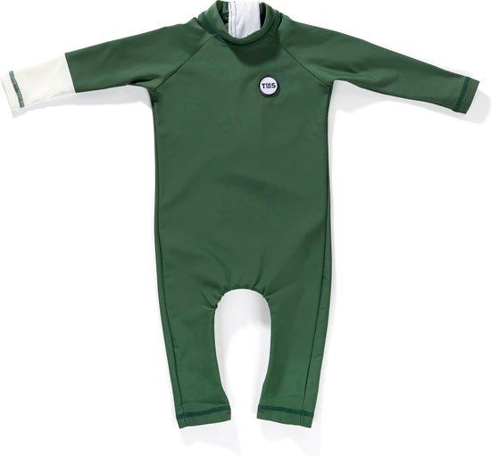 UV-zwempak baby's - Lou - Summer Olive - 80-86cm - Lange mouw