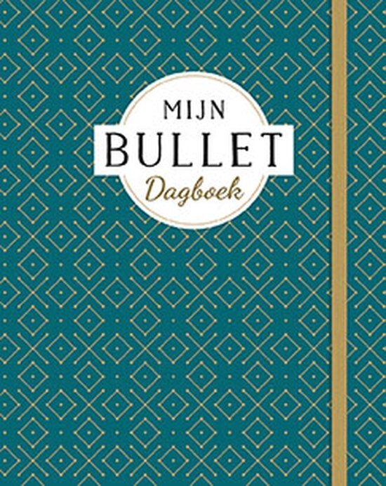 Deltas Mijn bullet dagboek - Invul album - Hardcover - Petrol
