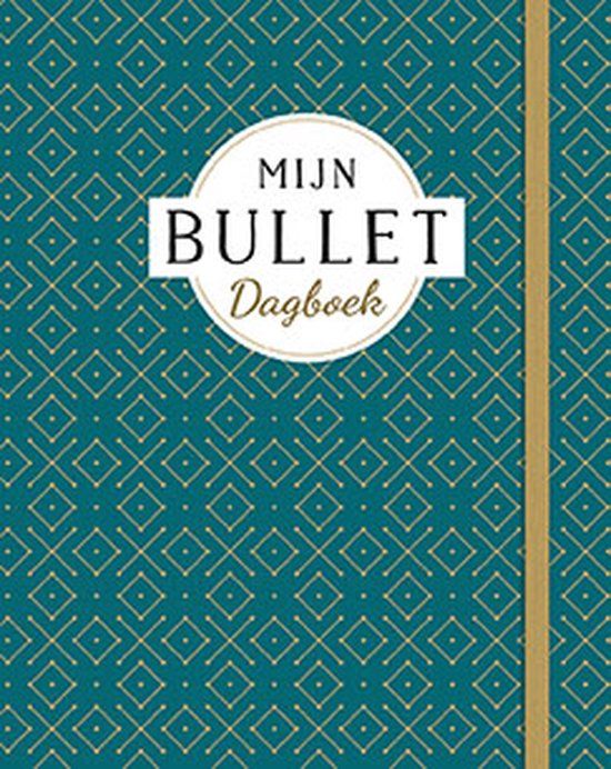 Deltas Mijn bullet dagboek - Invul album - Hardcover - Petrol