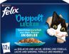 FELIX Dubbel lekker Smaakvariatie uit het water Natvoer voor katten (1 x 12 x 85g)