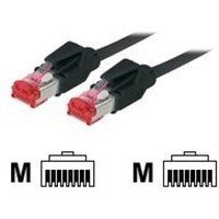 exertis Connect - Verbindingskabel - RJ-45 (M) naar RJ-45 (M) - 1.5 m - SFTP - CAT 6 - halogeenvrij - zwart