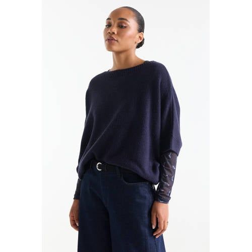 JANSEN Amsterdam sweater - donkerblauw