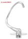KitchenAid Knethaken voor keukenmachine - Model 601 - Deeghaak voor staande mixer - Reserveonderdeel - Aluminiumlegering