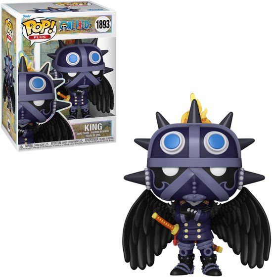Funko One Piece King vinylfiguur 1893 Unisex Funko Pop! - Neutraal - Standard