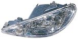 TarosTrade 37-0256-L-27369 elektrische koplamp zonder motor voor lampen H7/H7 linkskant