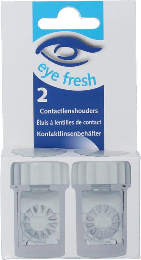 Eye Fresh Lenshouder busje duo 2 Stuks
