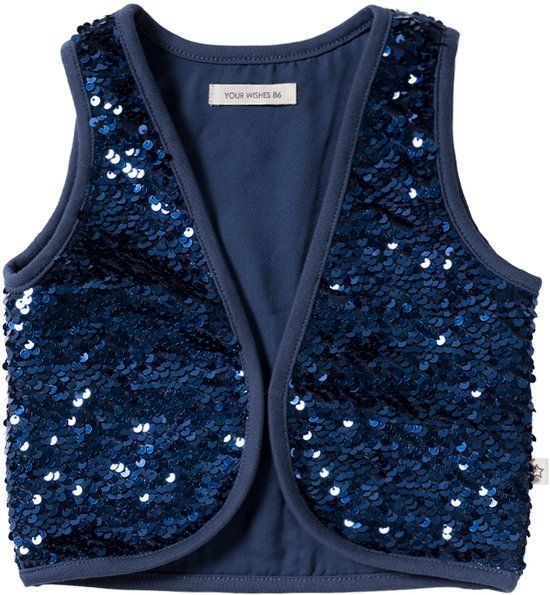 Your Wishes Sequin | Velvet Gilet