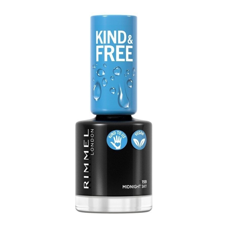Rimmel Kind & Free Clean Nail Polish - 159 Black