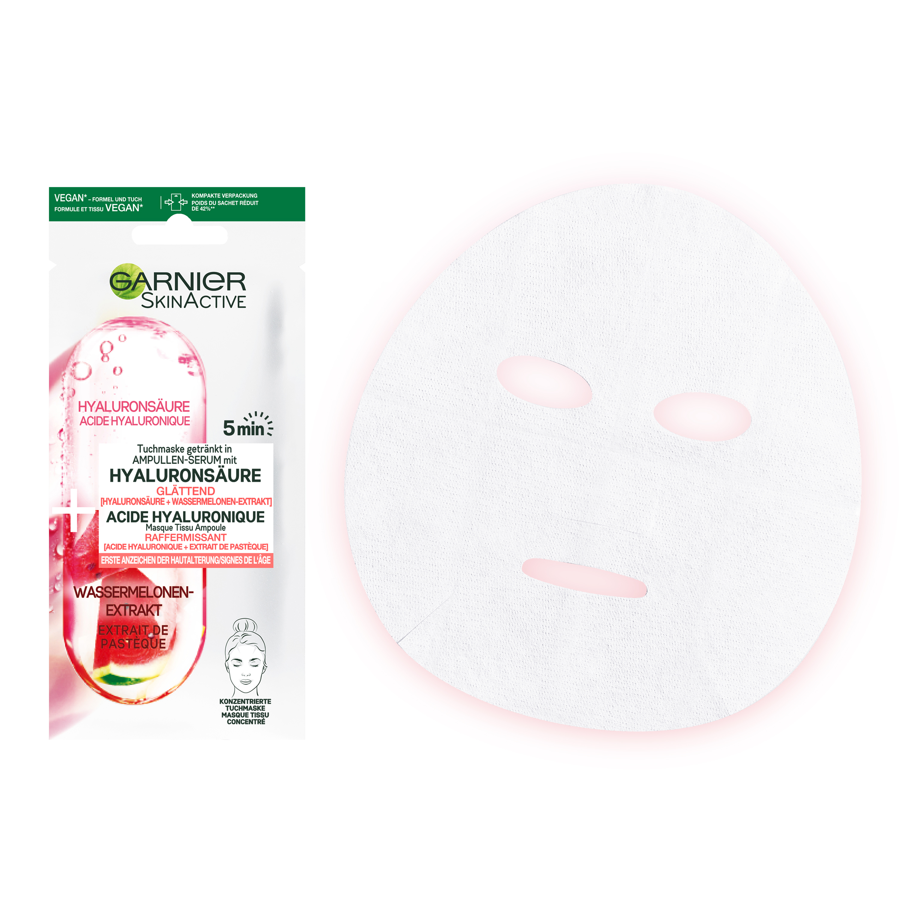 Garnier SkinActive Ampoule masker watermelon