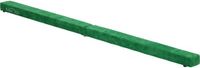 HOMCOM evenwichtsbalk van grenenhout/polyster - groen - 210x10x6,5 cm