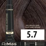 Femmas Haarverf Lichtbruin Zand (5.7) - 100ml