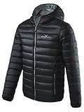 Black Crevice Daunenjacke heren donsjas