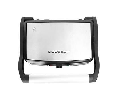Aigostar 30HFA Contactgrill - 1500W - Zwart/RVS