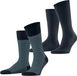 Esprit Houndstooth 2-Pack sokken heren blauw - maat 39-42