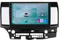 Autoradio avec Bluetooth et CarPlay pour Mitsubishi Lancer 10 CY (2007–2012) – Compatible avec Apple et Android – Installation stéréo – Système de navigation – 1 Go de RAM, 32 Go de mémoire interne