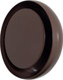 WOOOD Gloomy Wandlamp Rond - Metaal - Bruin