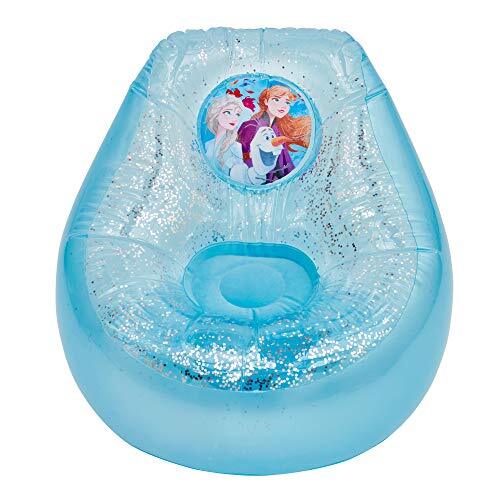 Disney Frozen 2 Opblaasstoel blauw