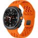 Bracelet silicone Air Samsung Galaxy Watch 8 Classic (orange)